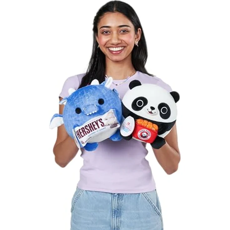 ZURU Snackles Serie 2, 20 cm Snackle (Blaze), kuschelig-weiches Plüschspielzeug mit lizenziertem Snackmarken-Accessoire – Bild 4