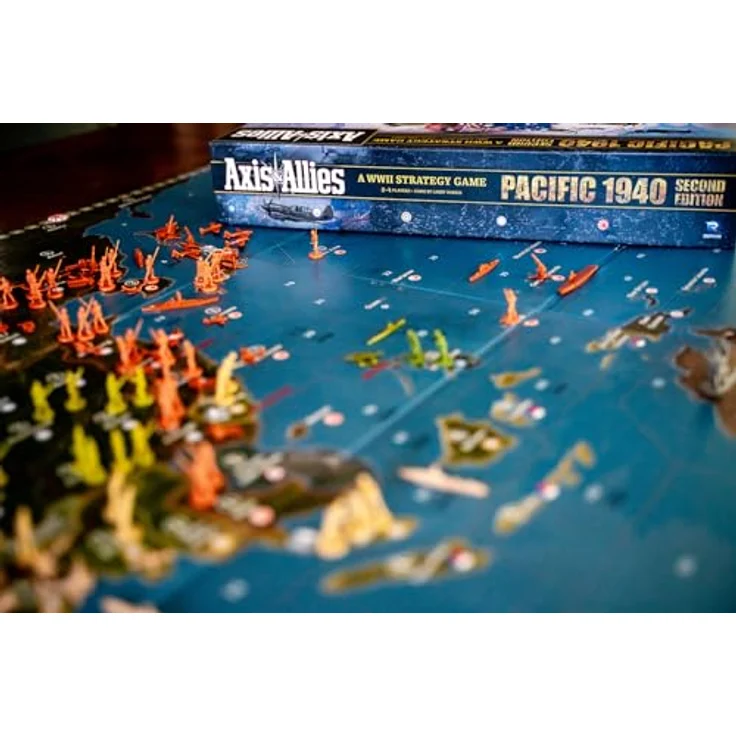 Renegade Game Studios Axis & Allies 1940 Pacific Second Edition, Brettspiel mit 500 Miniaturen und großem Spielbrett (89 cm x 81 cm), ENG Edition – Bild 6