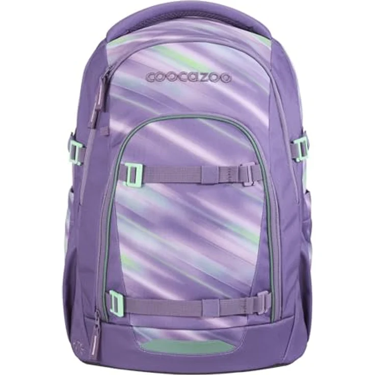 coocazoo Schulrucksack Mate, 44 cm, 30 Liter, ergonomisches Easy Grow System, Arctic Lights – Bild 1
