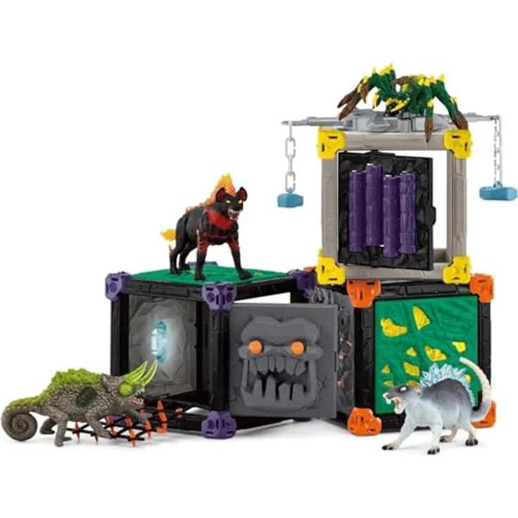 Schleich BattleCave Arena - Lava vs Schatten - ELDRADOR (42673) mit 88 x 55 x 20 cm, kombinierbar mit allen Battle Caves – Bild 7