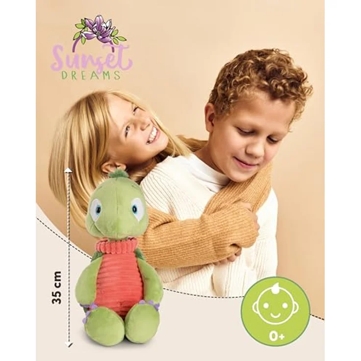 NICI Kuscheltier Schildkröte Tateus 35cm, Plüschtier aus recycelten Materialien, nachhaltig produziert, grün – Bild 2