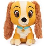 Disney Plüsch Susi und Strolch Dog Lady and the Tramp mit Musik – 30cm, Ultra weich, Original Disney-Lizenz