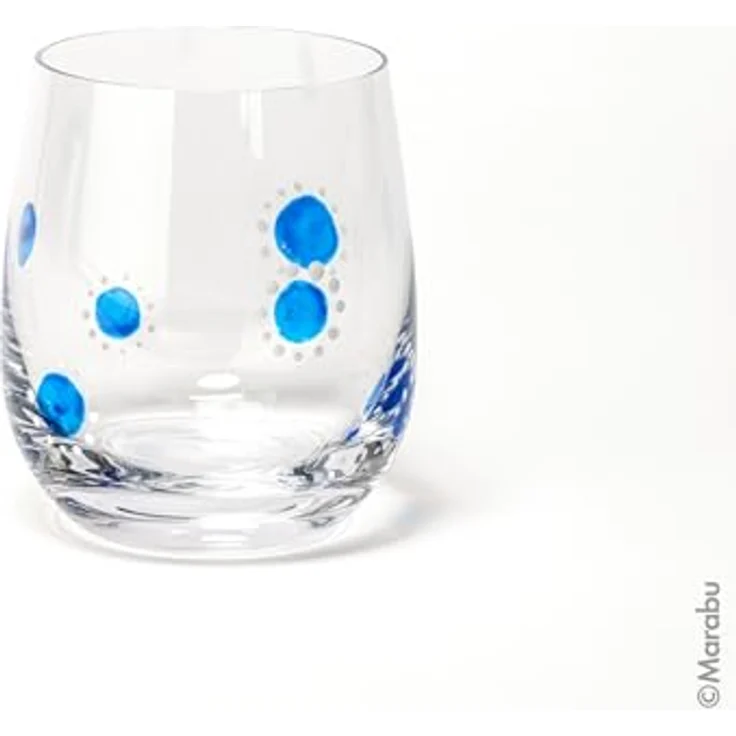 Marabu Porcelain & Glass Starter Set Glänzend, 6 x 15 ml Wasserbasierte Porzellan- und Glasfarbe in Sonnengelb, Kirsche, Enzian, Apfel, Schwarz und Weiß, spülmaschinenfest ohne Einbrennen, inkl. Pinsel und Anleitung – Bild 2