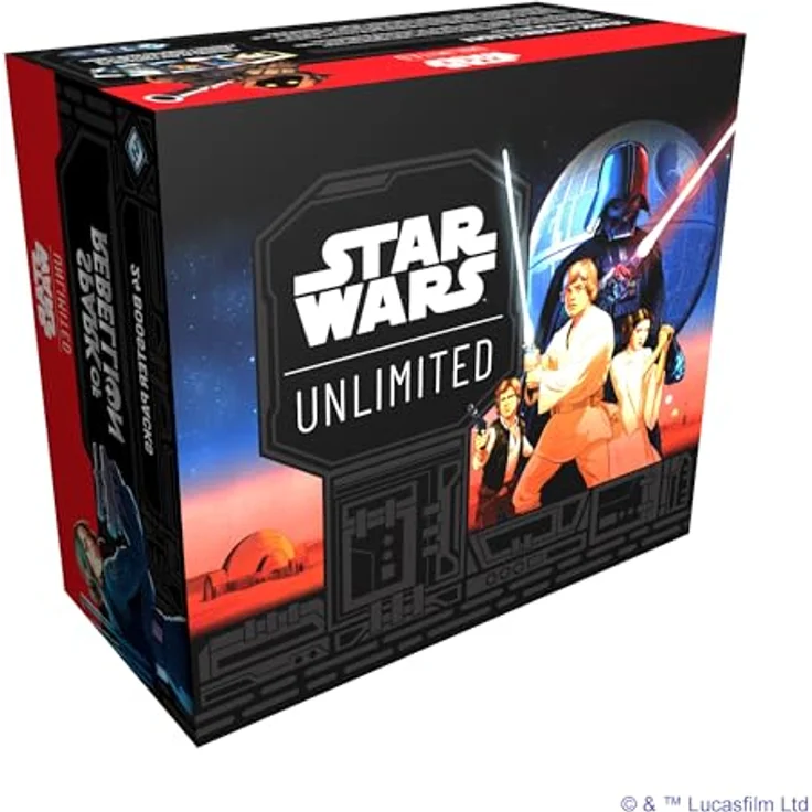 Fantasy Flight Games FFG Star Wars: Unlimited Spark of Rebellion Booster-Display 24 Stück Booster Englisch, mit seltenen Karten und Folienkarten – Bild 4