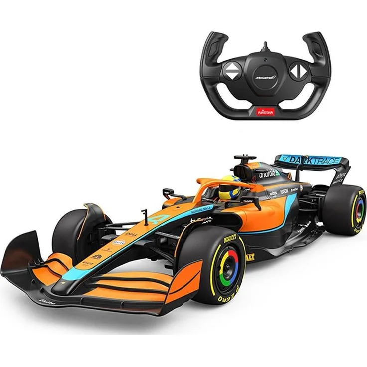 Rastar R/C Auto McLaren F1 MCL36 (1:12), detailgetreue Nachbildung, rot