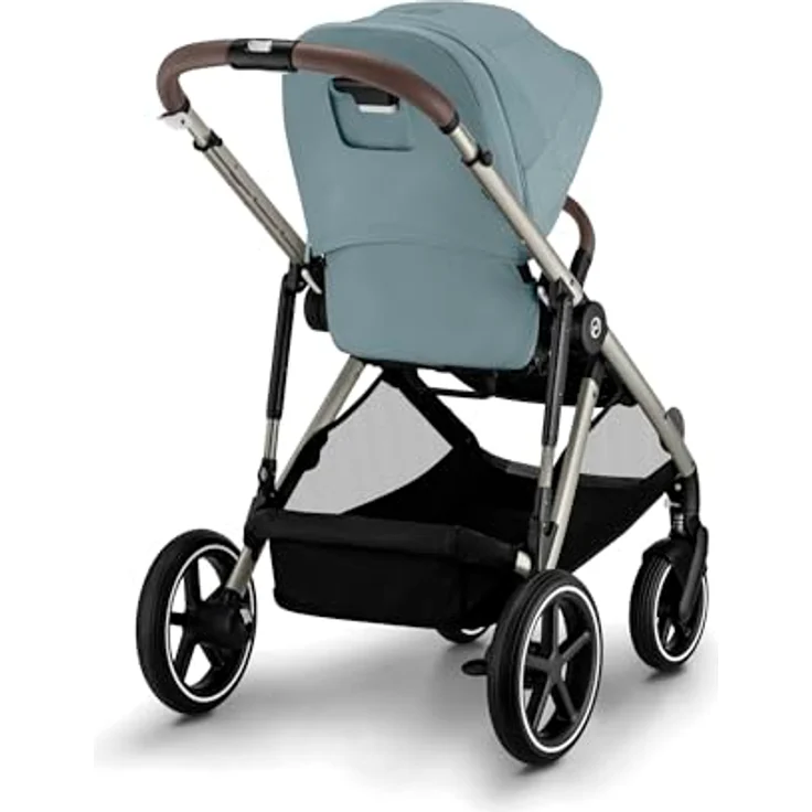 Cybex Gold Kinderwagen GAZELLE S, All-in-1-System mit 20+ Konfigurationen, Stormy Blue, Ab Geburt bis ca. 4 Jahre, Max. 22 kg – Bild 2