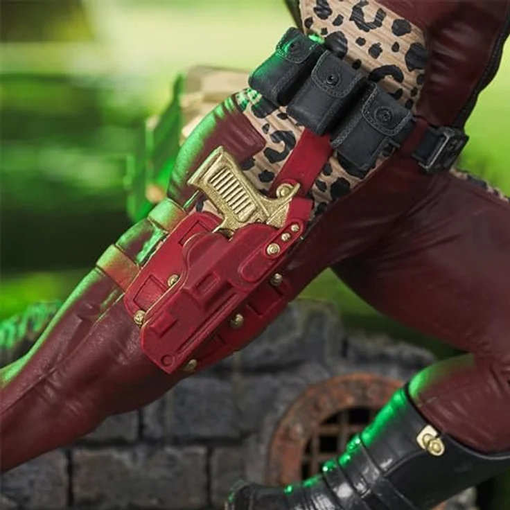Diamond Select G.I. Joe: A Real American Hero Gallery PVC Statue Destro Profit Director Previews Exclusive, 25 cm, detailreiche Skulptur mit Leopardenmuster-Besatz, limitiert auf 3.000 Stück – Bild 9