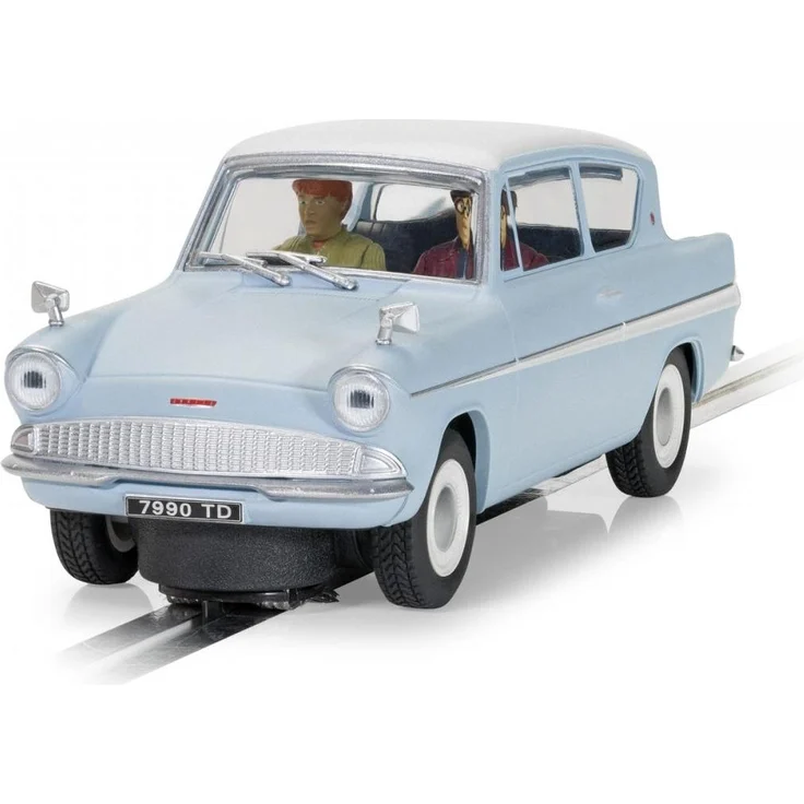 Scalextric 1:32 Ford Anglia 105E Harry Potter Edition, detailgetreues Slotcar für magische Rennabenteuer
