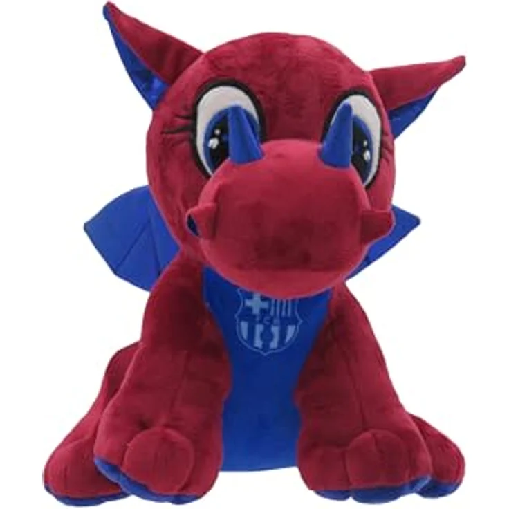 Cyp Brands FC Barcelona Dragon, Plüschtier 25cm mit gestickten Details, offizielles Produkt – Bild 3