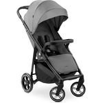 Hauck Kinderwagen Shop N Care, Klappbuggy bis 25 kg mit Liegefunktion, Getränkehalter und Snack Tablett, Klein Zusammenklappbar, Sonnenverdeck (UPF 50+), XL Korb (Grey) - Preisvergleich