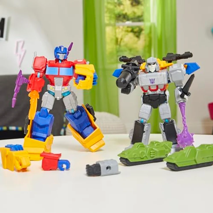 Transformers MixMashers F9731, Sammelfigur mit 16 Verbindungspunkten und 5-Zoll Maßstab zur individuellen Anpassung – Bild 10