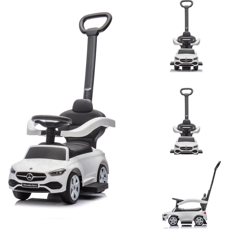 Chipolino Rutschauto Mercedes C-Klasse, mit Schiebebügel und Hupe, für Kinder von 12 bis 36 Monaten, bis 25 kg, inkl. Stauraum und Fussstützen