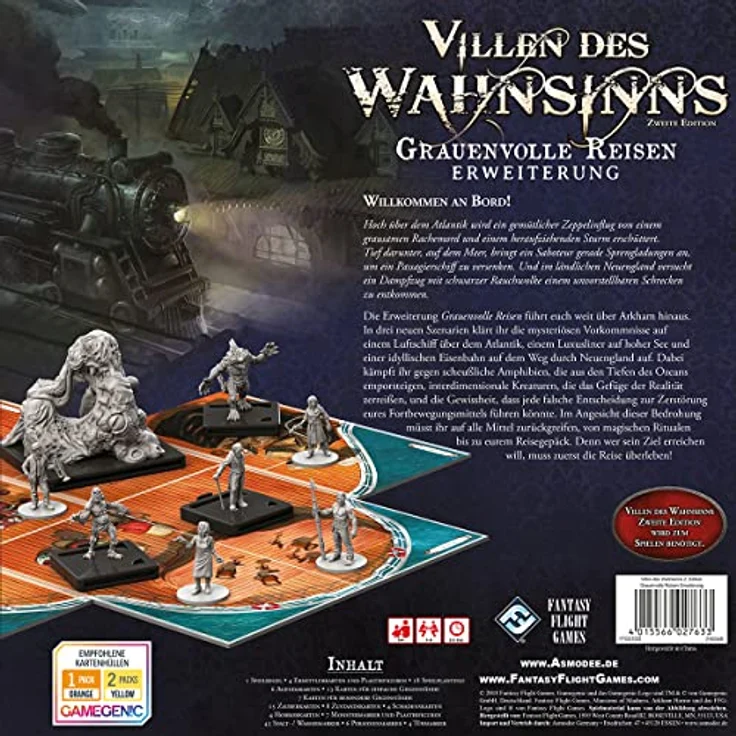 Villen des Wahnsinns 2. Ed. - Grauenvolle Reisen (Erw. ) – Bild 4