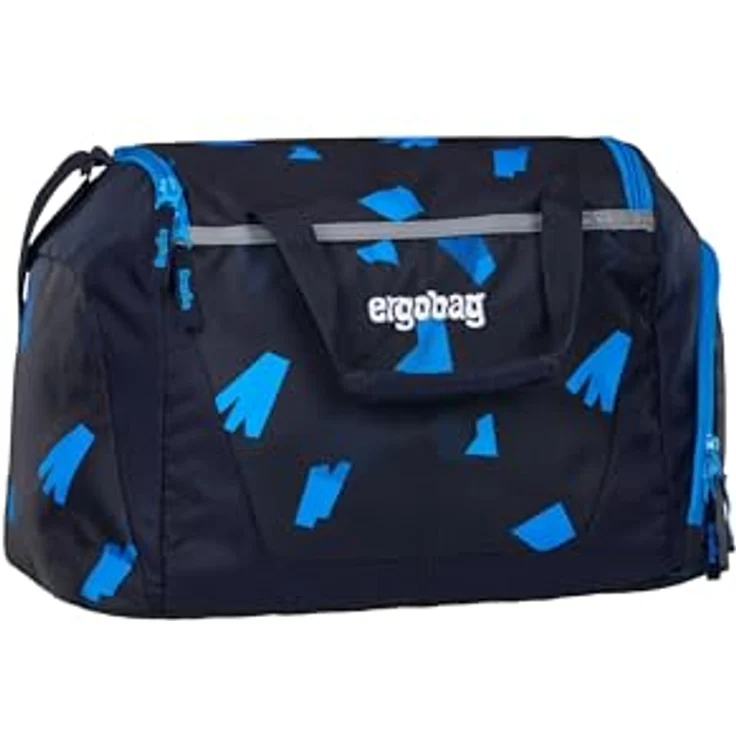 ergobag Sporttasche 40 cm, grau, 100% PET, 40 x 25 x 30 cm, Kindersporttasche – Bild 1