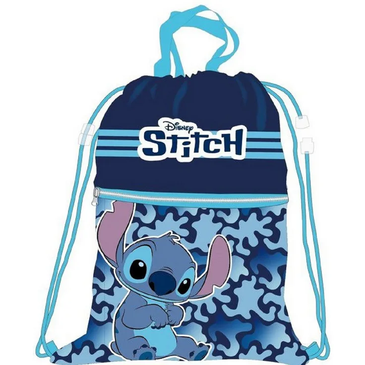 Lilo & Stitch Turnbeutel Turnbeutel – Dein neuer Lieblingsrucksack für Schule und Spaß, blau