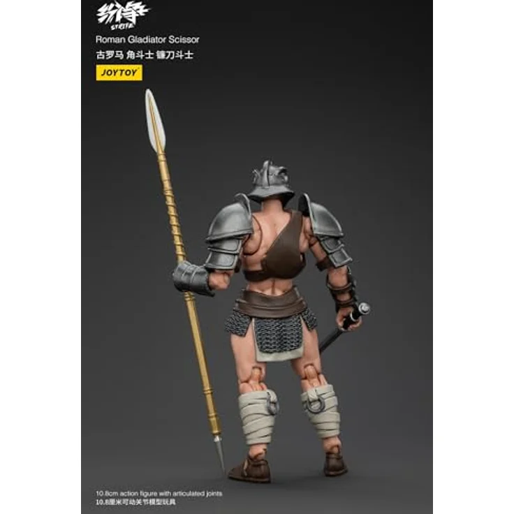 JOYTOY Strife Rome Gladiator Sickle Fighter Actionfigur, 10,8 cm, detailgetreue und realistische Ausführung im Maßstab 1:18 – Bild 4