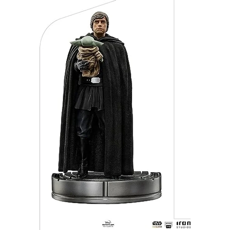 Star Wars - Luke Skywalker et Grogu - Statuette ArtScale 1/10, 21 cm – Bild 4