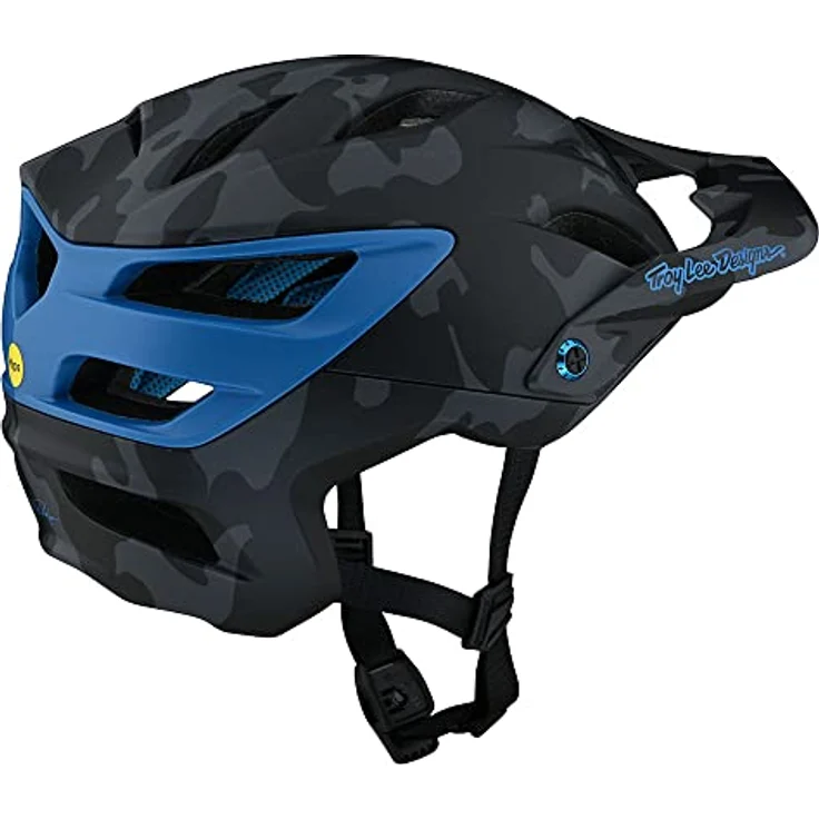 Troy Lee Designs Enduro MTB-Helm A3 MIPS Grau Gr. XS/S, Kinderfahrradhelm mit ultimativem Komfort – Bild 2