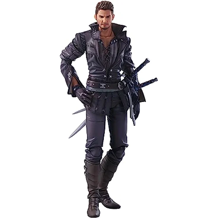 SQUARE ENIX Final Fantasy XVI Bring Arts™ Actionfigur - CIDOLFUS TELAMON, ca. 28 Gelenkpunkte, austauschbare Hände, Schwert und Dolch, Sammlerbox – Bild 1