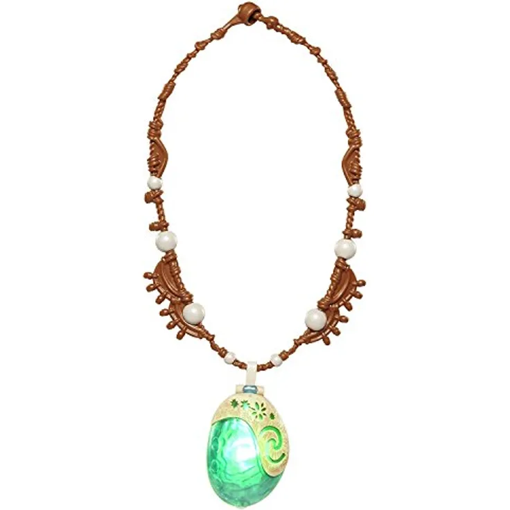 Disney Prinzessin Moana's Magische Versilberte Muschelkette mit leuchtender Funktion, ab 3 Jahren geeignet
