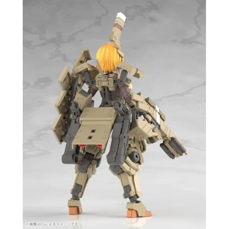 Kotobukiya Frame Arms Girl Kagutsuchi-kou PVC-Figur, 20 cm, braun, bewegliche Sammlerstatuette – Bild 2