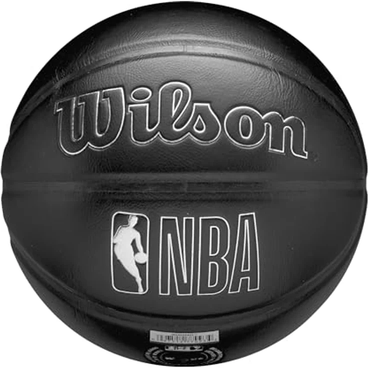 Wilson Chicago Bulls NBA Basketball, Lederverbundstoff, gesticktes Mannschaftswappen, Indoor-Basketball – Bild 7