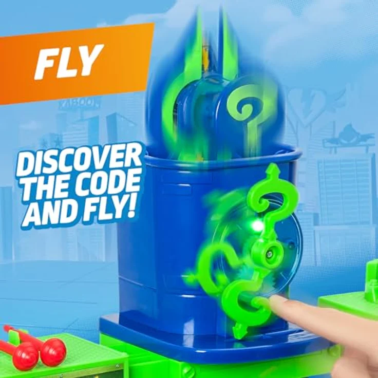 Big Buy Cooking Magicbox Kazoom Power Battle, Fahrzeugspielset mit Licht und Sound, bunt, für Kinder ab 3 Jahren – Bild 6