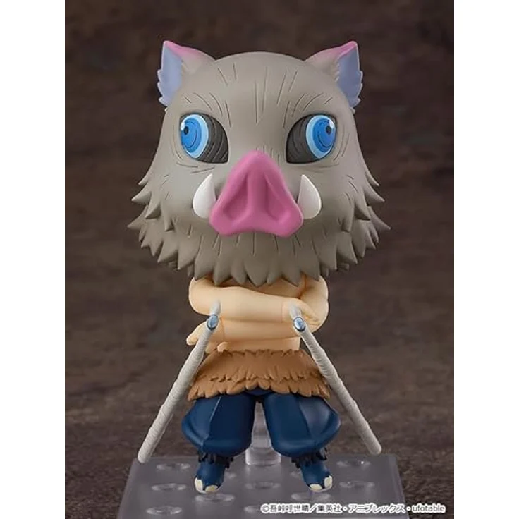 Good Smile Company Kimetsu no Yaiba: Demon Slayer Nendoroid Actionfigur Inosuke Hashibira, 10 cm mit Base – Bild 3