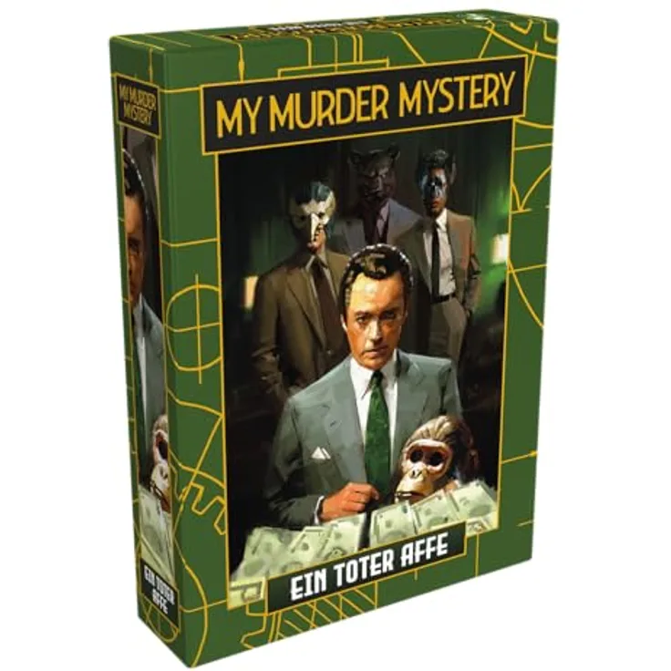 Horrible Games My Murder Mystery: EIN Toter AFFE, Partyspiel für 5-7 Spieler, ab 14 Jahren, 120 Minuten Spielzeit, auf Deutsch