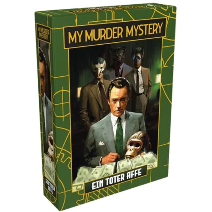 Horrible Games My Murder Mystery: EIN Toter AFFE, Partyspiel für 5-7 Spieler, ab 14 Jahren, 120 Minuten Spielzeit, auf Deutsch – Bild 1