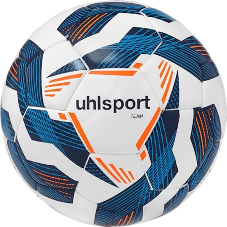uhlsport Team Fußball, Spielball mit strapazierfähiger Oberfläche – Bild 1