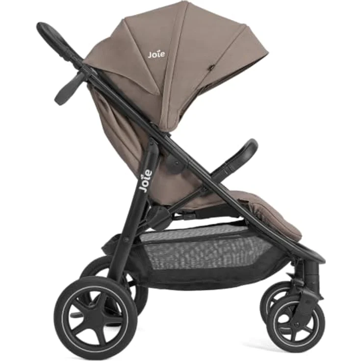 Joie Mytrax Pro Sport-Kinderwagen - Mushroom, bis 22 kg, Liegefunktion, höhenverstellbar mit Regenschutz – Bild 5