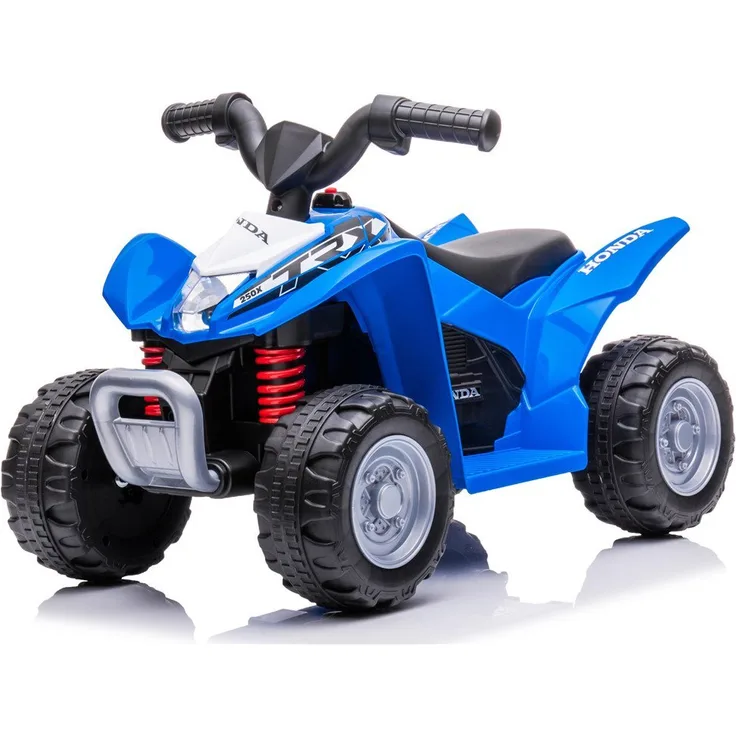 schnaeppchenmeile-online Kinder Elektroauto QUAD Honda PX250 ATV, blau, 6V/4.5Ah Batterie, Vorderradantrieb, maximale Tragkraft 25 kg, Höchstgeschwindigkeit 3 km/h