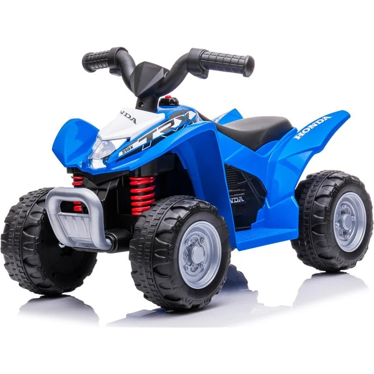 schnaeppchenmeile-online Kinder Elektroauto QUAD Honda PX250 ATV, blau, 6V/4.5Ah Batterie, Vorderradantrieb, maximale Tragkraft 25 kg, Höchstgeschwindigkeit 3 km/h