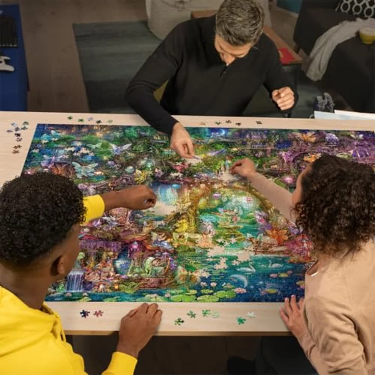 Ravensburger Puzzle 12000810 - Die verborgene Welt der Feen - 4000 Teile, für Erwachsene und Kinder ab 14 Jahren, Fantasy-Puzzle – Bild 4