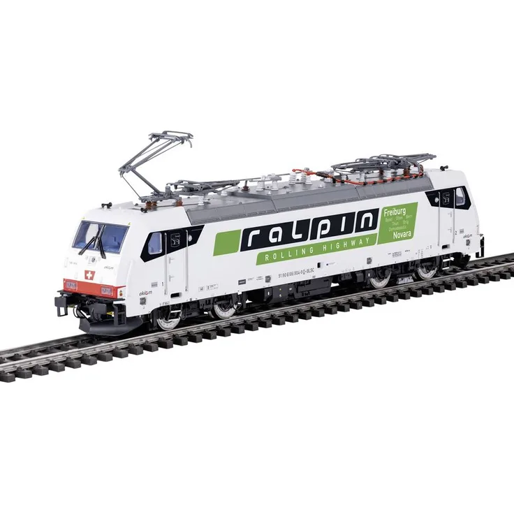 TRIX H0 T25801 E-Lok BR 186 SBB, digital mit Geräuschfunktionen und Lichtgrauer Grundfarbgebung