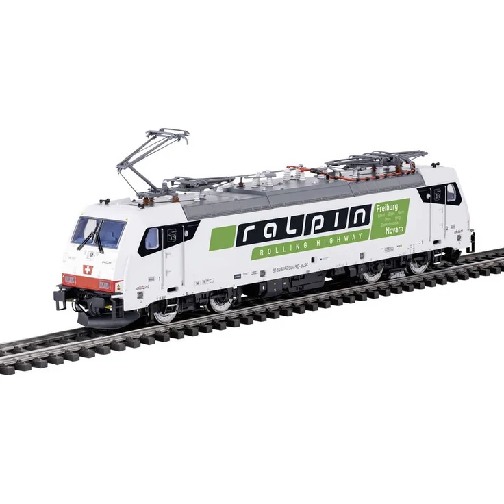 TRIX H0 T25801 E-Lok BR 186 SBB, digital mit Geräuschfunktionen und Lichtgrauer Grundfarbgebung – Bild 1