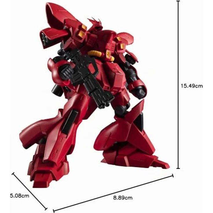 Bandai Tamashii Nations Gundam Mobile Suit MSN-04 Sazabi Figur, 15.5 cm, rot – Bild 9