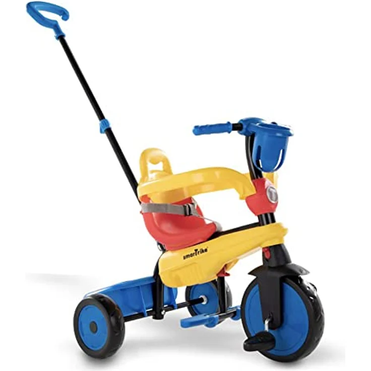 smarTrike Breeze S 3-in-1 Dreirad, verstellbares Dreirad für Kleinkinder von 15-36 Monaten, Mehrfarbig – Bild 1
