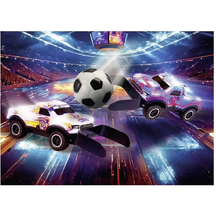 Revell Control RC-Auto RC Cars Revell, Ferngesteuerte Autos mit LED Beleuchtung, Fußballspiel-Set