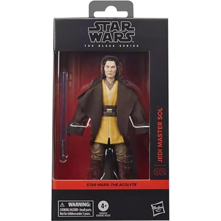Star Wars The Black Series Jedi-Meister Sol, 15 cm Action-Figur mit Lichtschwert und beweglichen Gelenken, inspiriert von The Acolyte – Bild 2