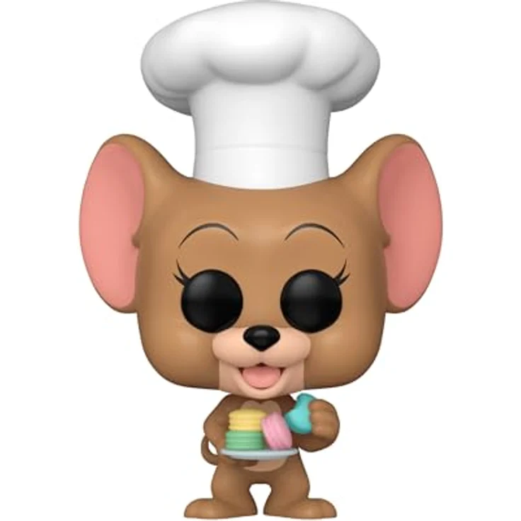 Funko Tom and Jerry Jerry Vinyl Figur 1658, Sammelfigur aus hochwertigem Vinyl, 9,5 cm, Multicolor – Bild 2