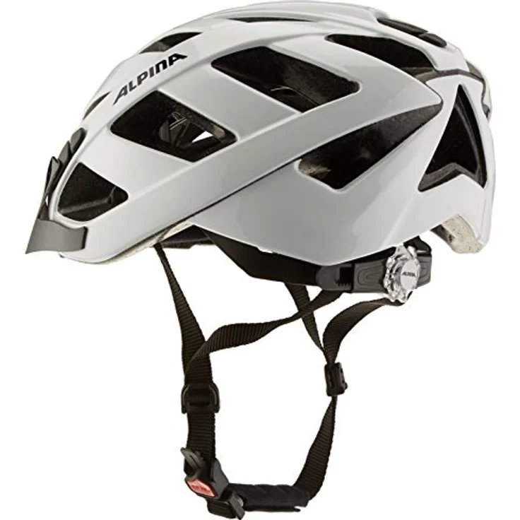 Alpina Panoma Classic White, Größe 52 - 57 cm - Fahrradhelm, Farbe Weiß – Bild 5