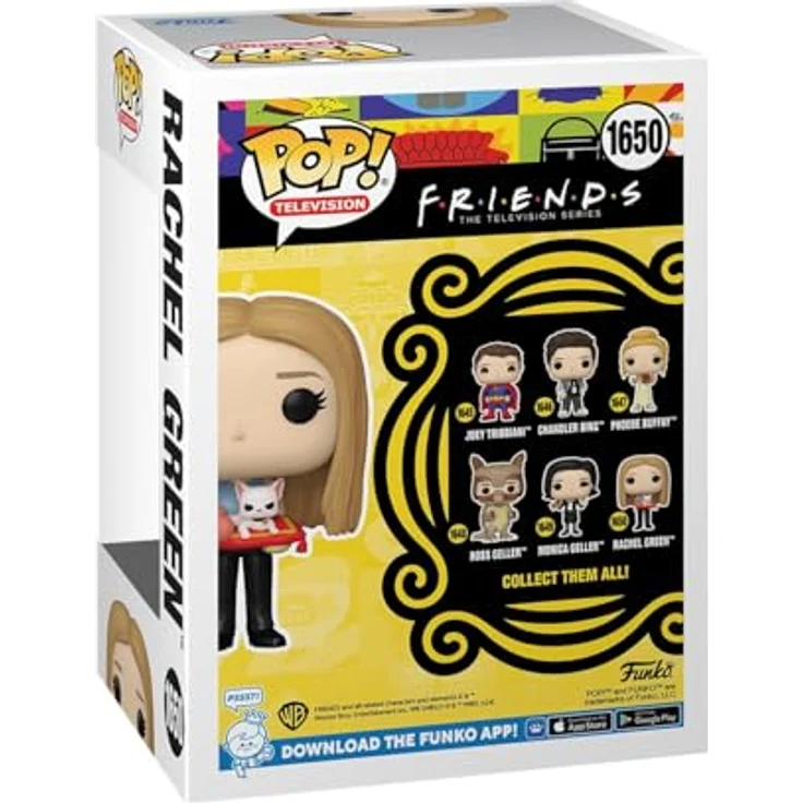 Funko POP! TV: Friends – Rachel Green Vinyl-Sammelfigur - 9,5 cm - Geschenkidee - Hochwertiges Vinylmaterial - Perfekt für Fans und Sammler – Bild 3