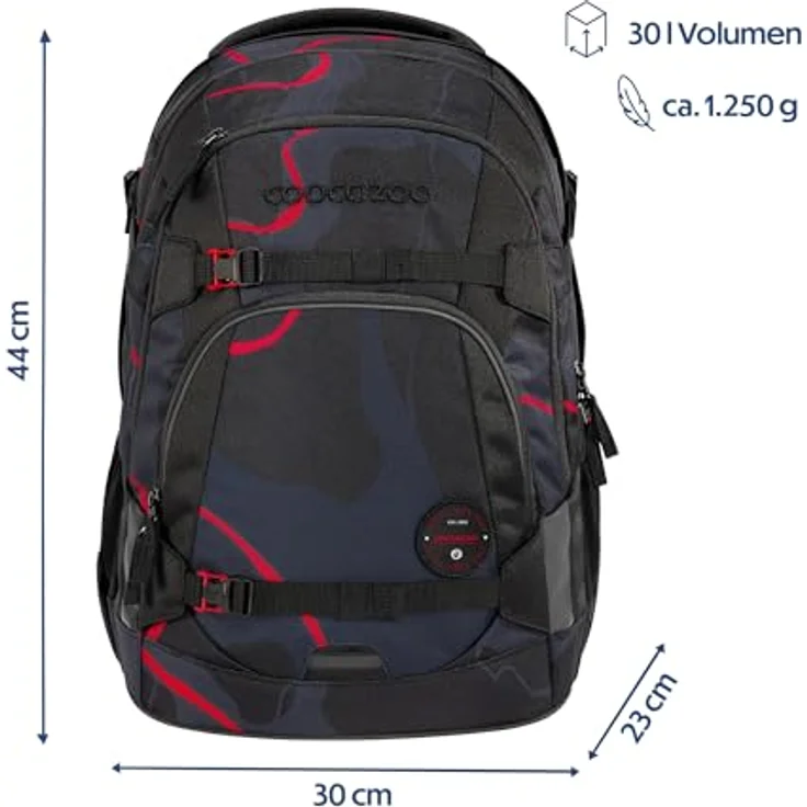 Rucksack MATE, Lava Lines – Bild 2