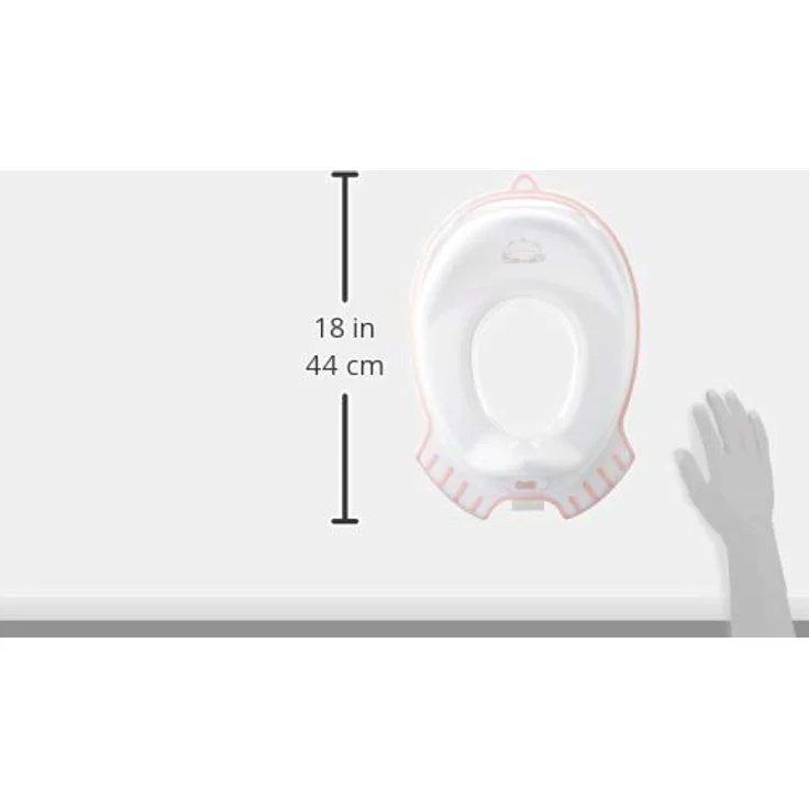Kikka Boo Toilettensitz, anatomisch, Hippo Rosa – Badewannen & Badesitz – Bild 3