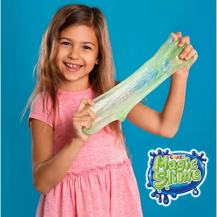 CRAze Magic Slime FOILBAG, Bunter Experimentierschleim für Kinder, 75 ml Beutel, 6 Farbvariationen – Bild 4