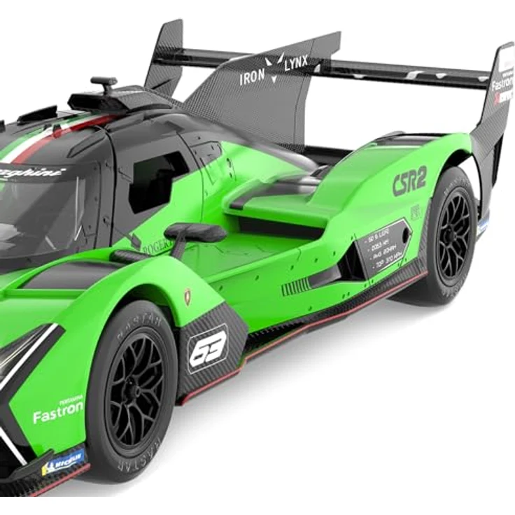 Jamara Germany Lamborghini SC63 LMDH 1:14 grün 2,4GHz mit manuell zu öffnenden Türen – Bild 6