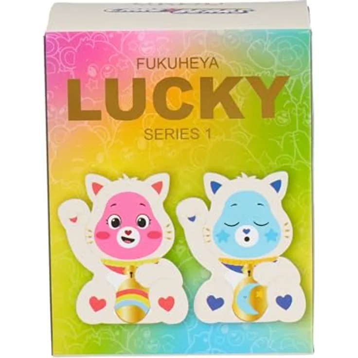 Simba ÜRDU Fukuheya Care Bears Blindbox Serie 1 – 10 limitierte Sammelfiguren im Fukuheya-Design, 8 cm, ab 5 Jahren