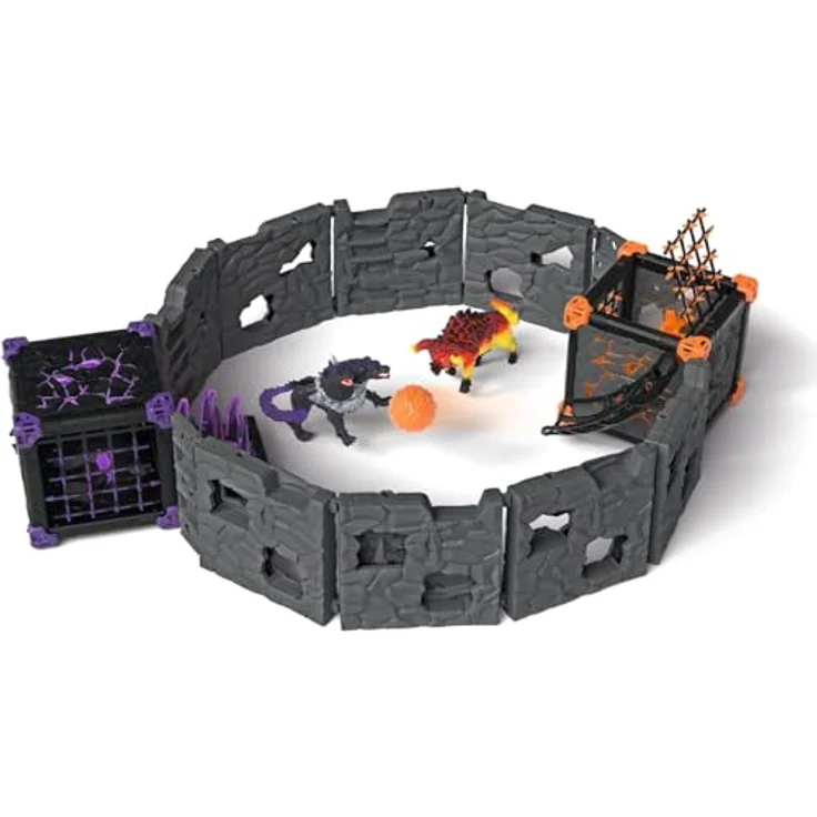 Schleich BattleCave Arena - Lava vs Schatten - ELDRADOR (42673) mit 88 x 55 x 20 cm, kombinierbar mit allen Battle Caves – Bild 6